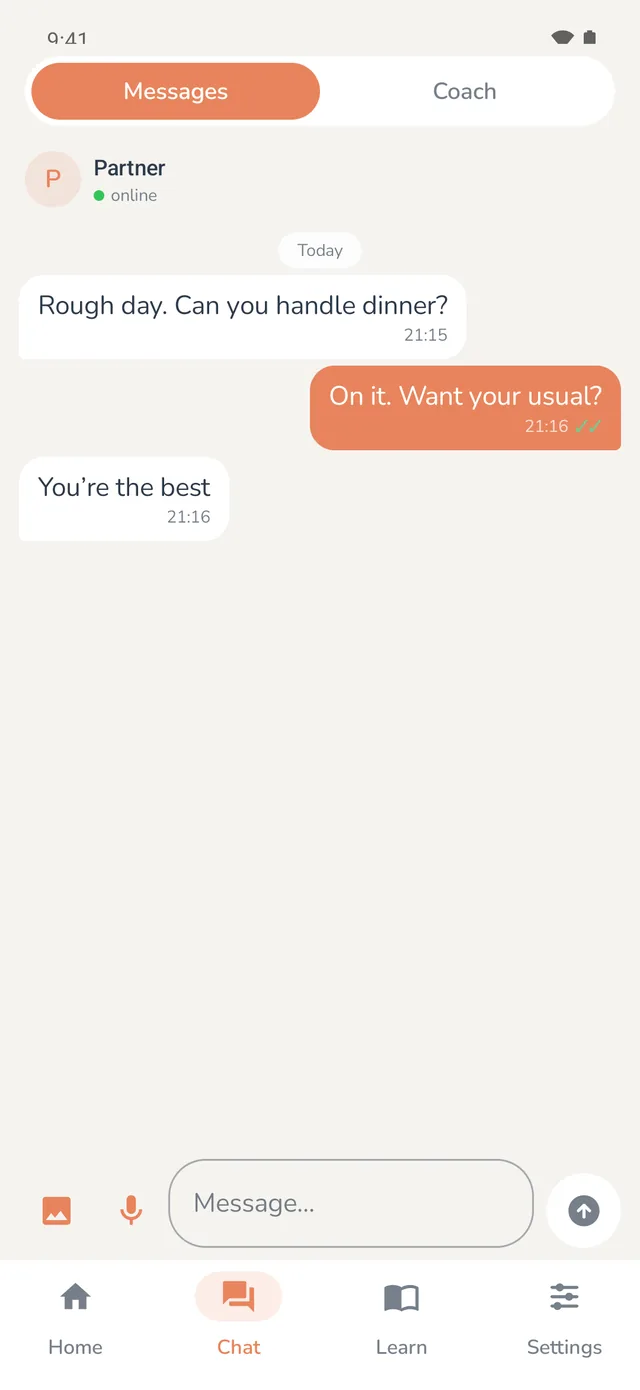 The thread on your phone